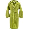 Bassetti Accappatoio Uomo Donna con Cappuccio Taglia M Spugna di Puro Cotone 370gr/m²