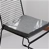Konsilsa Cuscino del sedile in lattice naturale, lino traspirante Soft Comfort Cuscino per sedia rimovibile antiscivolo per soggiorno Sala da pranzo Terrazza Giardino Ufficio ( Color : F , Dimensione : 45 x 45
