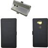 QiongniAN Custodia per Huawei GX8 RIO-L11 / G7 Plus RIO-L01 RIO-AL00 RIO-CL00 RIO-TL00 RIO-UL00 / G8 RIO-L02 RIO-L03 Custodia Case Cover Black