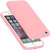 Cadorabo Custodia per Apple iPhone 6 in LIQUID ROSA - Morbida Cover Protettiva Sottile di Silicone TPU con Bordo Protezione - Ultra Slim Case Antiurto Gel Back Bumper Guscio