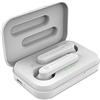 Celly Bluetooth 5.0 TWS Kopfhörer mit Mikrofon BUZ1 Wireless Kopfhörer mit Sound und Stereo-Anrufen, Multifunktionstasten Fernbedienung mit tragbarer Ladestation. Weiß.