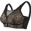 Lervanla Reggiseni per Mastectomia con Tasche Senza Ferretto Reggiseni Post Up di Supporto con Inserti per Seno per Reggiseno Quotidiano, Nero , 90B