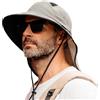 TOP-EX XL/XXL, cappello da sole unisex da uomo, a tesa larga, con protezione per il collo, porta occhiali da sole, cappello estivo, impermeabile e pieghevole, Blu 95560, Medium-Large