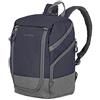 travelite Zaino da Viaggio a Mano per Viaggi, Tempo Libero e Sport, Serie di Bagagli Basics Daypack: Zaino da Viaggio Compatto, 096290-20, 35 cm, 14l, Marino/Grigio