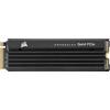 Corsair SSD MP600 PRO LPX da 1 TB M.2 NVMe PCIe x4 Gen4 - Ottimizzato per PS5 Black, 1 unità