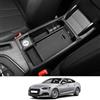 CDEFG Compatible con Audi A4 B9 / A5 F5 2017-2023 2024 Vano Portaoggetti da Bracciolo, Scatola di Controllo Centrale Scatola del Bracciolo Scatola di Immagazzinaggio Accessori
