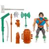Masters of the Universe Origins - Casey Jones Turtles of Grayskull, action figure snodata con armatura e armi incluse, crossover tra MOTU e Tartarughe Ninja, giocattolo per bambini, 6+ anni, HTH16