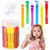 Huanmin 36 Pezzi Bolle di Sapone Bambini 4.5ml Mini Bolle Sapone con Manici Dinosauro 6 Colori, Bolle di Sapone Matrimonio, Bolle di Sapone per Compleanno, Matrimonio, Regali e Pensierini di Fine Festa