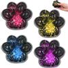 DHINCHANSAIB 4 giocattoli Squishy Zampa di gatto Squishy Gatto Gatto Gigante Giocattoli Anti Stress Kawaii per Alleviare l'Ansia Fufu Taba Yoyo Squishy Giocattolo Fidget Carino per Bambini e Adulti (XXL)
