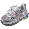 Chicco, Scarpe con Luci Bambino e Bambina, Sneaker con Luci Colorate nella Suola e Chiusura con Doppio Strappo, Scarpe Bambine e Ragazze/Bambini e Ragazzi, Designed in Italy