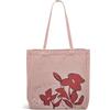 RADLEY London Bloom and Grow- Responsible - Borsa tote in tela da donna, piccola, colore: rosa prateria, Rosa Prateria, Small