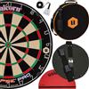 UNICORN Portable Darts Board | Unicorn on Tour | Eclipse Pro Sisal Bristle Board | with Door Fixings | Bag with Handles & Shoulder Strap