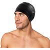 Dozylive Cuffia Piscina 3D Protezione Orecchie Cuffia, Cuffia da Nuoto in Silicone per Donna Uomo, Cuffia Doccia Impermeabile per Capelli Lunghi e Corti Compatible con Allenamento Doccia