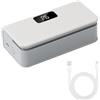 MiOYOOW Mini Macchina per Sottovuoto, Automatica Sigillatrice Portatile con Magnete Posteriore e Taglierina Nascosta, 6 Modalità Sigillatore Sottovuoto per Sacchetti per Conservare Snack