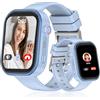 MiracDan Smartwatch Bambini GPS con SIM, Orologio Gps Bambini HD Video,Telefono, 4G con Videochiamata, SOS, 7 Giochi Sveglia Modalità Classe Contapassi Ottimo Regalo per Bambini e Bambine dai 5 ai 14 anni