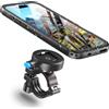 Cozycase Supporto Bici Moto Per iPhone 15 Impermeabile - Metallo/Alluminio Porta Cellulare/Telefono/Navigatore Manubrio Mtb/Bicicletta Monopattino Elettrico Ebike Scooter Mountain Bike Waterproof
