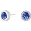 Tommy Hilfiger Jewelry Orecchini a Perno da Donna in Acciaio Inossidabile con una Pietra di Sodalite - 2780661