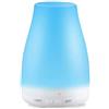 Uni-wert Diffusore di aromi 120 ml Umidificatore ad ultrasuoni Elettrico Oli Essenziali con 7 Colori LED per Yoga, Spa, Ufficio, Camera da Letto, Hotel