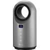 ARDES | AR4P04RG CYCLOP GRAY Termoventilatore Ceramico Bladeless Oscillante 1500W, Termoventilatore Senza Pale Programmabile Timer 12 Ore, Termoventilatore Silenzioso Smart con Display LED Touch