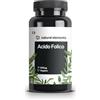 natural elements Acido folico - 400 capsule - 400 mcg per dose giornaliera - Fertilità e gravidanza - Vegano, ad alto dosaggio, senza additivi inutili - prodotto e testato in laboratorio in Germania