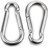 HONGCI M8 - Kit di fissaggio a vela per giardino triangolare e quadrato, rettangolare, in acciaio inox 304, kit di fissaggio a vela (2 x 4 x 2) (2 ganci a scatto x 2)