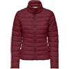 ONLY Onltahoe Quilted Jacket Otw CC Giacca Trapuntata, Cabernet, L Donna