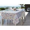 BIANCHERIAWEB Tovaglia per Salotto Cucina Tavolo 100% Cotone Made in Italy Susi RP 140x140 Susi