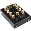 Pronomic DX-10 MKII DJ Mixer - compatto mixer DJ a 2 canali con due ingressi line e equalizzatore a 2 bande - ingresso microfono con controllo volume separato - uscita master e cuffie - nero