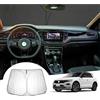 GAFAT [Upgrade] GAFAT Compatibile con VW T-Roc 2017-2025 2026 2027 Protezione Solare Parabrezza Interno, Parasole Protezione Solare, Protezione UV, Raffreddamento, Protezione Interna, 2026 T Roc Accessori