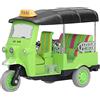 VGEBY Triciclo Giocattolo. Tirare Indietro la Lega di Simulazione del Triciclo Tailandese Tuk Tuk Modello di Auto Giocattolo Giocattolo per Bambini (Verde) Giocattoli Fatti A Mano