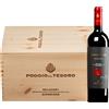 Poggio al Tesoro | Toscana Dedicato a Walter Bolgheri Superiore DOC 2020 6 bottiglie in cassetta di legno 4,5 l