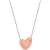 Skagen Collana con pendente Sofie Sea Glass da donna a forma di cuore rosa, SKJ1803791
