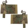 Peminkoo Tasche laterali tattiche V2 Supporto radio elastico Wingman Pouch Porta caricatore AR Cordino elastico di ritenzione Accessori per gilet da caccia