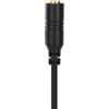 Tbest Oppure, da Trs a Trrs, Connettore Trrs, Adattatore da 4 Poli a 3 Poli, Cavo Rode Sc4, Adattatore da Trs a Trrs, Millso Trs Trrs 3,5 Mm Connettore Adattatore per Cuffie da Trs a
