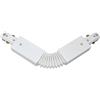 EDO Connettore Flessibile per Binario Sistema MEVA PRO Flex Connector-A Binario Monofase 800W 10A 110-265 V AC Sistemi di illuminazione Connettore Alimentazione per Binario Monofase Bianco