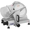 Royal Catering Affettatrice Professionale Per Salumi RCAM-250 (230 V, 150 W, Acciaio, 250 mm, 0-12 mm, 352 RPM)