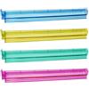 Generic Mahjong Rack con Pushers - Rack Mahjong Acrilico | Supporto Majiang | Spintori Mahjong trasparenti | Porta piastrelle Mahjong | Set di 4 organizer in acrilico trasparente