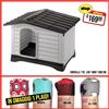 FERPLAST Cuccia per cani in resina Dogvilla 110 Ferplast + OMAGGIO 1 plaid assortito