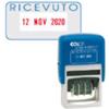 COLOP Timbro S260/L1 Datario + RICEVUTO - 4 mm - autoinchiostrante - bicolore - Colop