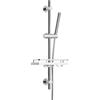 JOHO Colonna doccia 70 cm con Soffione in Ottone e Asta Doccia in Acciaio inox 0,7 m, Set Asta Doccia cromata con Mensola Doccia, Tubo Doccia 150 cm, Supporto Doccia Saliscendi Cromo