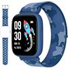 BIGGERFIVE Fitness Tracker Orologio Bambini Bambina Ado 5-16, 1,8 Smartwatch con Contapassi, Frequenza Cardiaca, Monitor del Sonno, Resistente all'Acqua IP68, Giochi Puzzle con/senza APP, 2 Cinghie