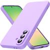 Byvuwiay Cover per Samsung Galaxy A56 5G, Morbida Silicone Liquida TPU Protettivo Ultra Slim Custodia Antiurto, Custodia Compatibile con Samsung Galaxy A56 5G - Viola chiaro