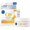 NIVEA Q10 Energy - Crema da giorno anti-rughe, SPF 15 (50 ml), cura del viso con Q10 e vitamina C+E, antirughe, per una pelle più brillante e tonica
