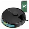 iRobot Robot Aspirapolvere senza Sacco Lava e Aspira Ricaricabile con 4 Livelli di Aspirazione Wi-Fi colore Nero - Y311040 Roomba 105 Combo