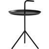 Hay - Tavolino Don't Leave Me - Nero - Acciaio laccato - Designer Thomas Bentzen