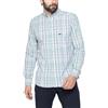 Carrera Jeans - Camicia in Cotone, Bianco-Blu-Verde (M)