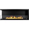 Divina Fire Camino a bioetanolo da incasso ad angolo biocamino angolare 120x45 SUTRI 120 SX