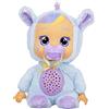 Cry Babies Goodnight Starry Sky Jenna, Bambola per la nanna e la buonanotte con lacrime luminose LED, Ninne Nanna e Proiettore di Luci Notturne Stellate per Bambini