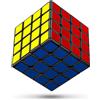 ESSALOO 4x4 Speed Cube, Cubo Magico Professionale 4x4x4 Nero, 3D Twist Brain Puzzle Game SpeedCube, Riempimento di Calze per Ragazzi e Ragazze