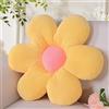 Yhoelata Cuscino Fiore Giallo, Cuscino da Pavimento Estetico per Camera, Cuscino Decorativo Margherita per Cameretta Bambini, Decorazione Preppy per Stanza, Cuscino per Divano 48 cm